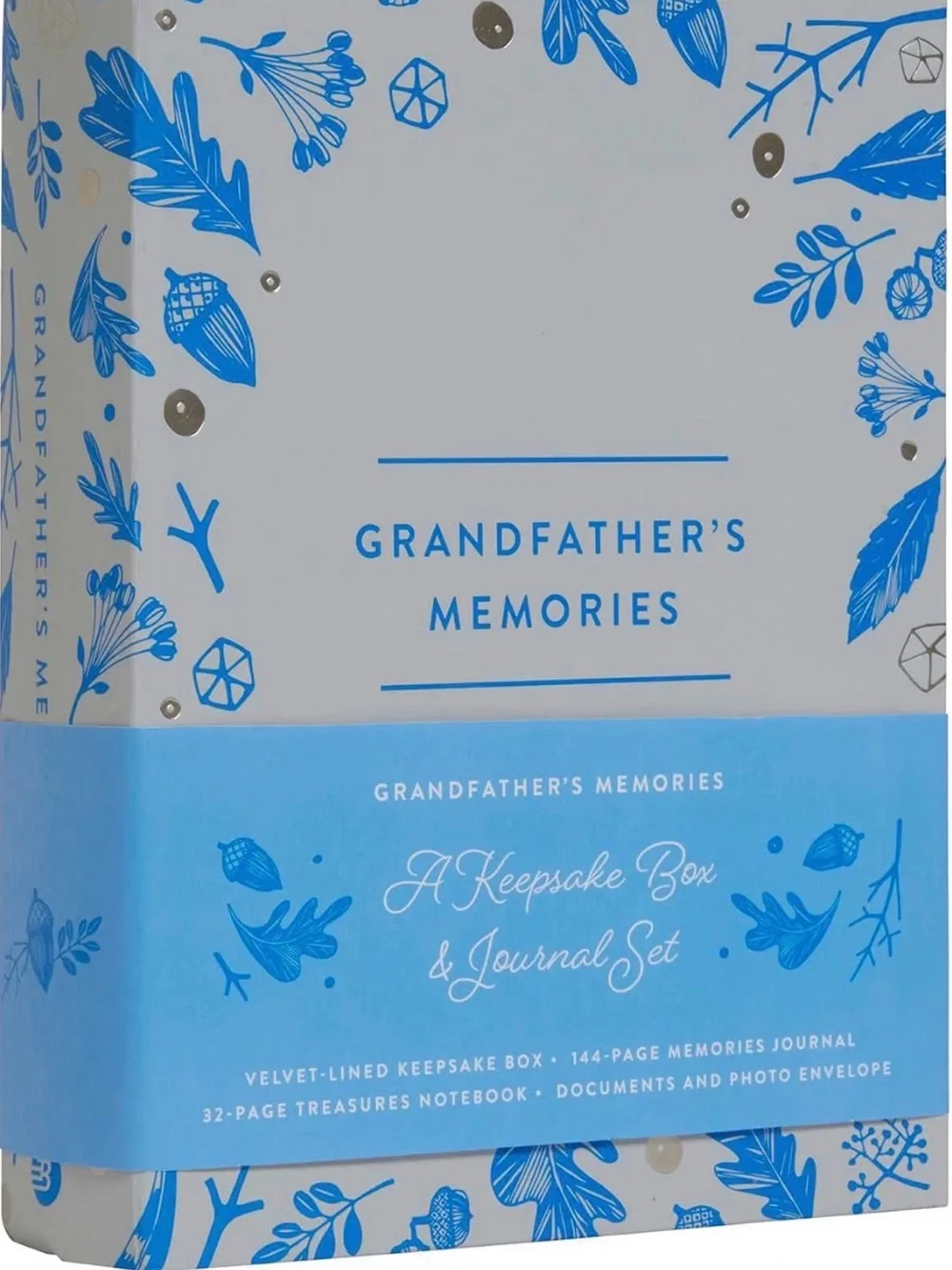 Keepsake Box & Journal Set - Blue